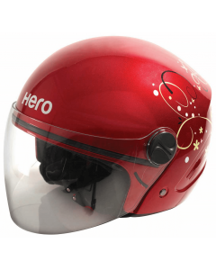 OF HELMET TRACK SUP CHERRYRED  Z GRP L